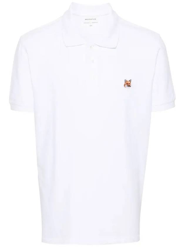 Maison Kitsune Fox Patch Polo Short Sleeve T Shirt LM00208 - POLO RALPH LAUREN - BALAAN 1