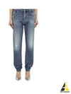 Jennifer Straight Jeans Blue - DSQUARED2 - BALAAN 2