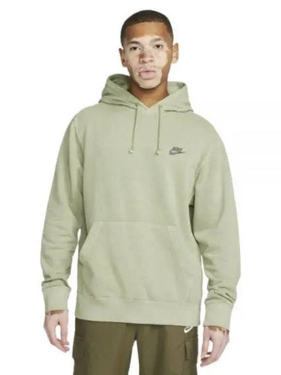 Club Pullover Hoodie Green - NIKE - BALAAN 2