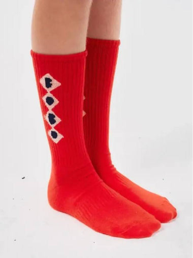 Bobo Diamond Long Socks B224AI003 Italian Kids - BOBO CHOSES - BALAAN 1