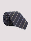 Multi Stripe Silk Tie Navy - PAUL SMITH - BALAAN 2