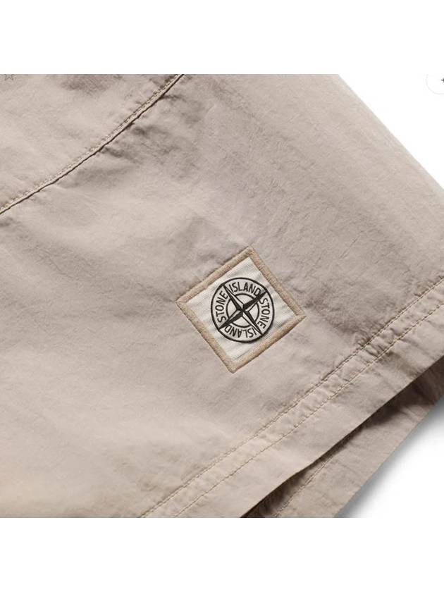 Pocket Swim Shorts Beige - STONE ISLAND - BALAAN 4