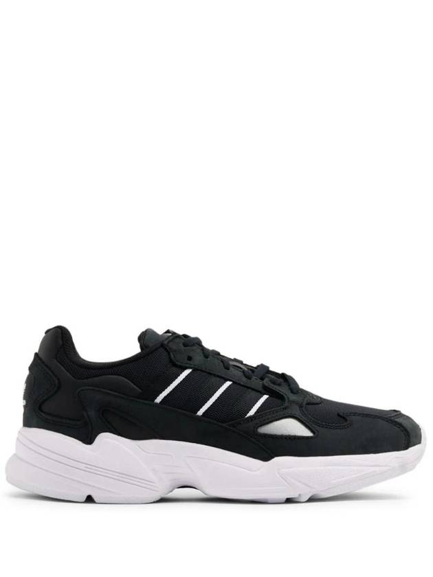 Falcon Mesh Low Top Sneakers Core Black - ADIDAS - BALAAN 1