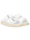 Logo Slippers White - ALEXANDER MCQUEEN - BALAAN 2