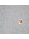 Fox Head Patch Classic Sweatshirt Grey Melange - MAISON KITSUNE - BALAAN 6