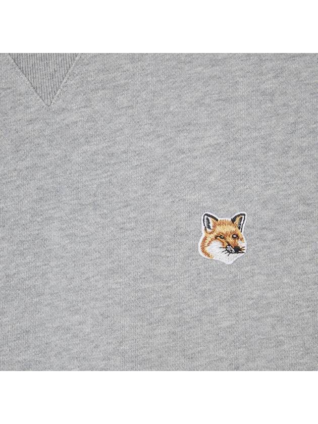 Fox Head Patch Classic Sweatshirt Grey Melange - MAISON KITSUNE - BALAAN 6