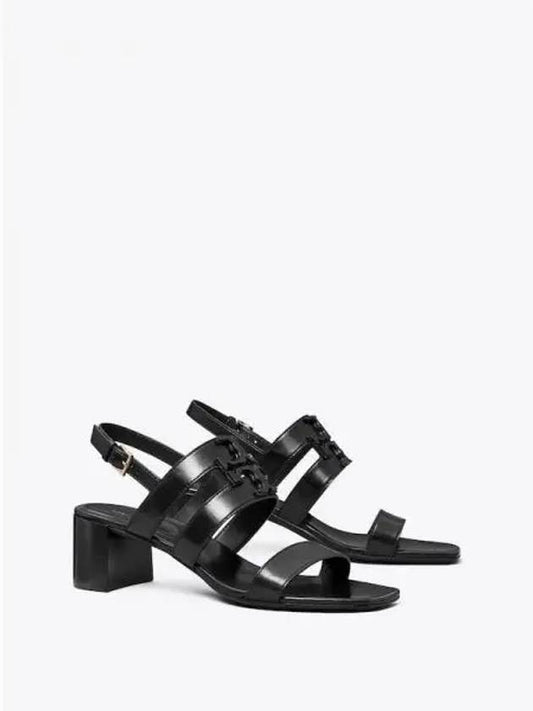 Mid heel sandals 55mm black domestic product - TORY BURCH - BALAAN 1