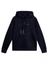 Alpha Logo Print Hoodie Black - J.LINDEBERG - BALAAN 2