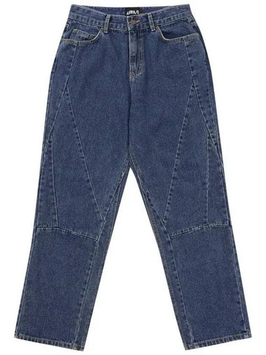 Men's Robot Washed Jeans Blue - AJOBYAJO - BALAAN 1