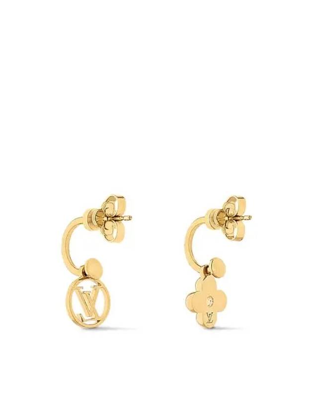 Blooming Earrings Gold - LOUIS VUITTON - BALAAN 5