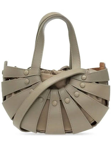 Shell Cut-out Tote Bag Taupe - BOTTEGA VENETA - BALAAN 1