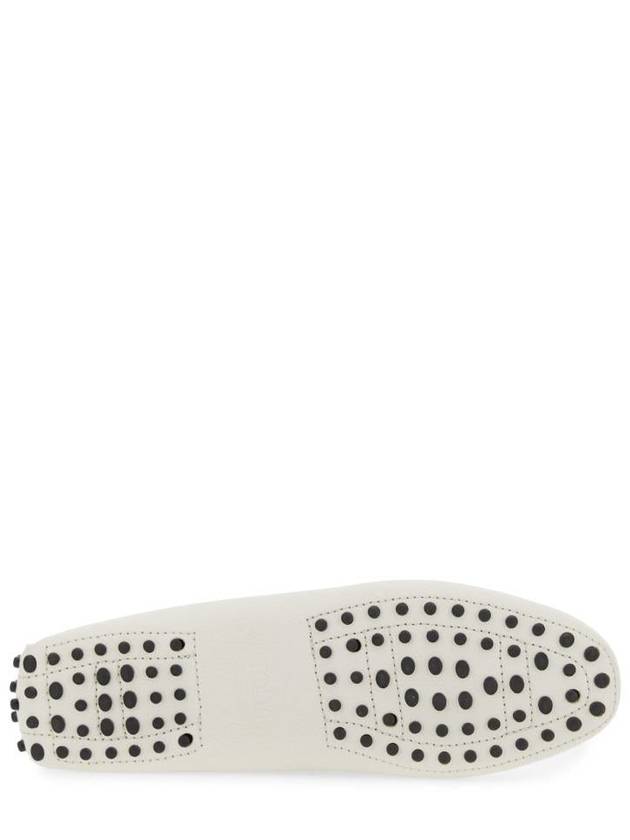 Women's Gommino Driving Shoes White - TOD'S - BALAAN 7