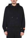 hooded sweatshirt HMBB024C99JER001 1000 black - HERON PRESTON - BALAAN 2