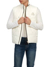 Logo Montreal Padded Vest White - MOOSE KNUCKLES - BALAAN 9