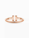 T Wire 18K Ring Rose Gold - TIFFANY & CO. - BALAAN 4