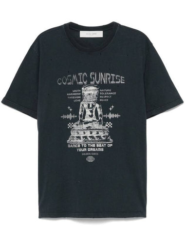 graphic-print T-shirt - GOLDEN GOOSE - BALAAN 1