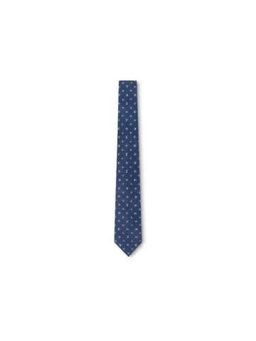 Men's Monogram Eclipse Tie Blue - LOUIS VUITTON - BALAAN 1