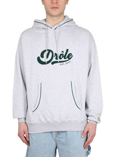 HOODED SWEATSHIRT WITH LOGO - DROLE DE MONSIEUR - BALAAN 1