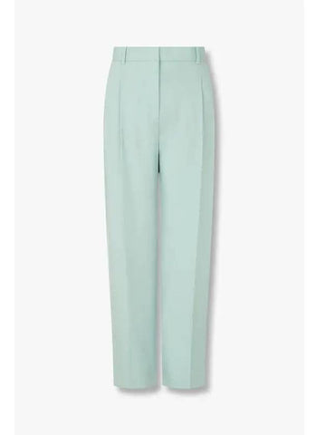 30 9 29 PS Two Tuck Pleated Wool Pants Mint - PAUL SMITH - BALAAN 1