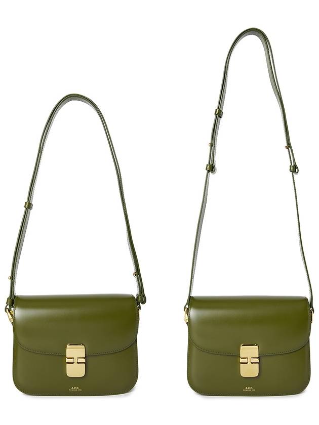 Grace Small Shoulder Bag Khaki - A.P.C. - BALAAN 7