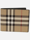 Vintage Check Slim Half Wallet Beige - BURBERRY - BALAAN 3