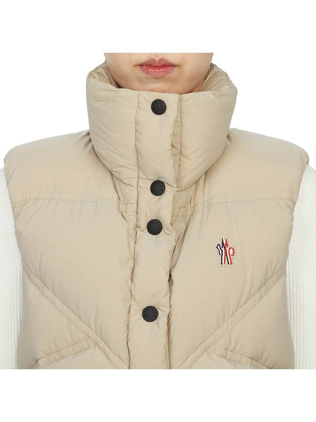 Grenoble Women s Padded Vest 1A00019 53862 20G - MONCLER - BALAAN 6