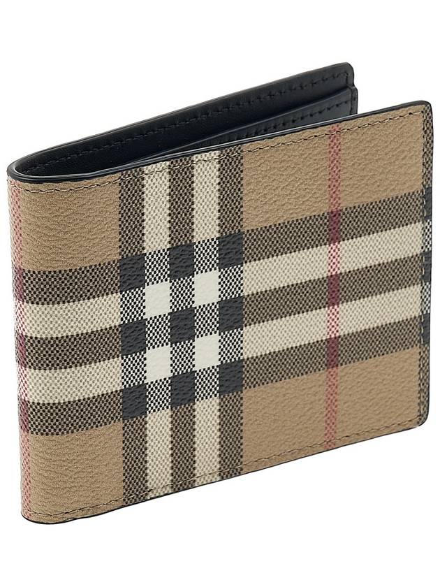 Vintage Check Slim Half Wallet Beige - BURBERRY - BALAAN 3