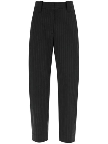 23 ss pinstripe carrot pants F7542 099 B0230277059 - GANNI - BALAAN 1