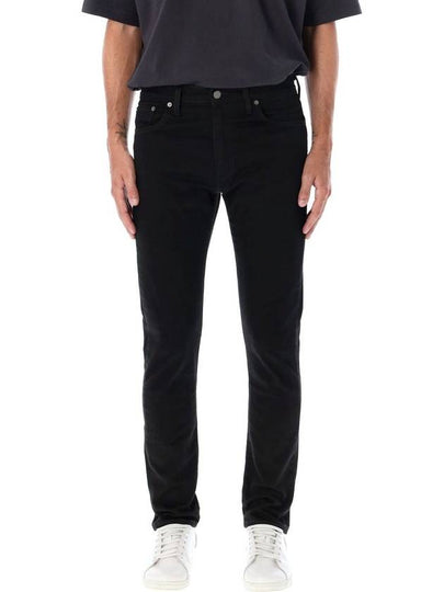 Men's Slim Tapered Jeans Black - LEVI'S - BALAAN 2