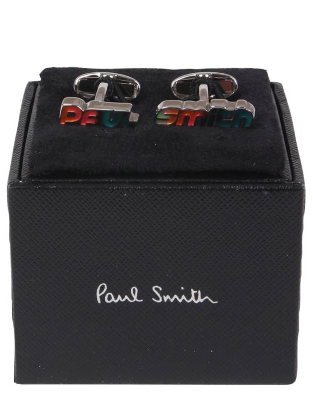 logo cuff links silver - PAUL SMITH - BALAAN 3