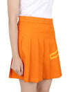 Women's Naomi Pleated Skirt Orange - J.LINDEBERG - BALAAN 4