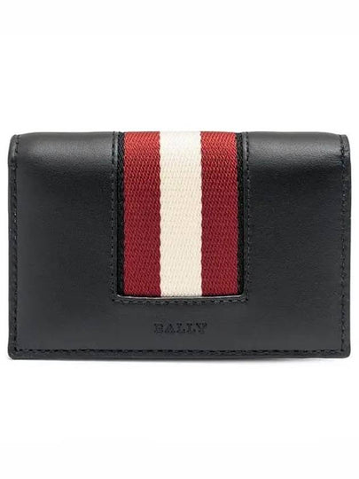 Veil Bifold Card Holder Black - BALLY - BALAAN 2