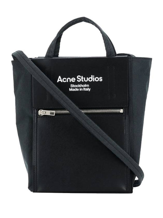 Baker Out Small Tote Bag Black - ACNE STUDIOS - BALAAN 1