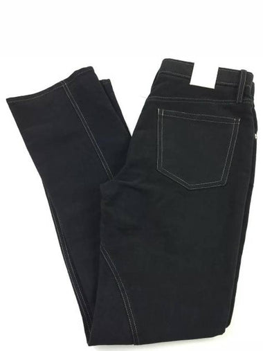 Shepard Denim Pants BONANZATROUSERBLACKCONTRAST Free BLACK CONTRAST - SEFR - BALAAN 1