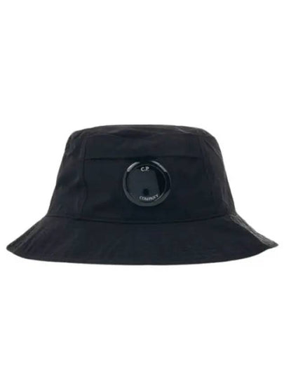 Lens Wappen Chrome R Bucket Hat Black - CP COMPANY - BALAAN 2