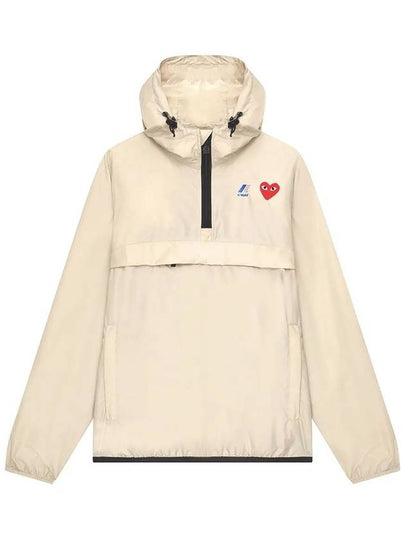 Logo Patch Anorak Beige - COMME DES GARCONS - BALAAN 2