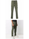 Waffen Patch Cargo Straight Pants Sage Green - STONE ISLAND - BALAAN 5