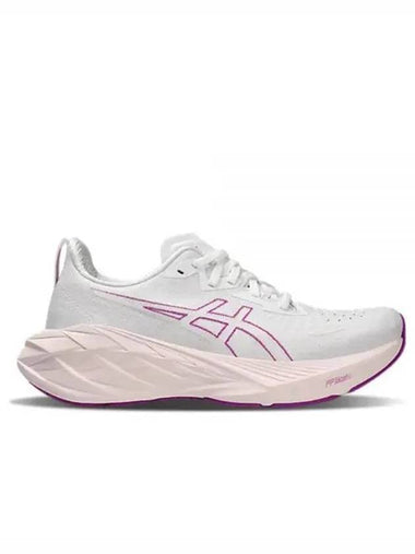 Novablast 4 White Soothing Sea D Wide Women - ASICS - BALAAN 1