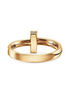 Tiffany Tiffany T1 ring ring yellow gold material thickness 25mm 67796934 - TIFFANY & CO. - BALAAN 4