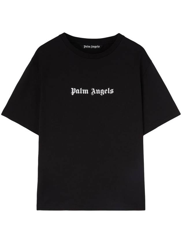 logo print t-shirt - PALM ANGELS - BALAAN 2