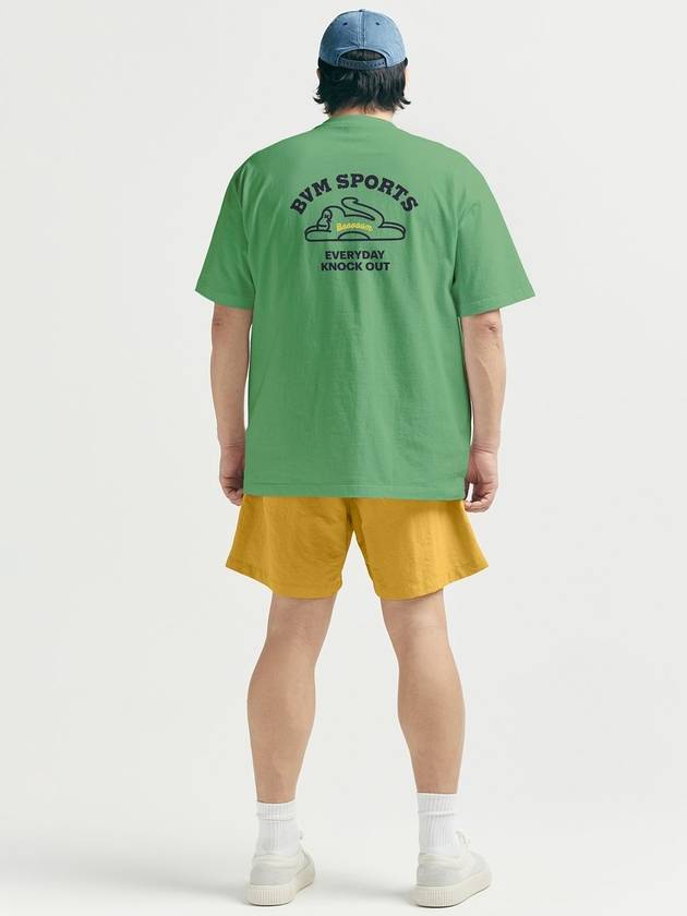 Everyday Knockout Short Sleeve T-Shirt Green - BOOVOOM - BALAAN 5