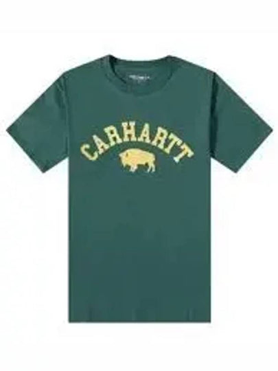 Locker Short Sleeve T-Shirt Green - CARHARTT WIP - BALAAN 2