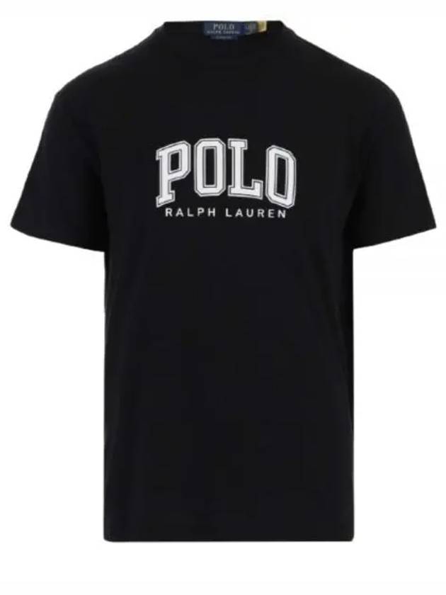 Logo Print Classic Cotton Short Sleeve T-shirt Black - POLO RALPH LAUREN - BALAAN 2