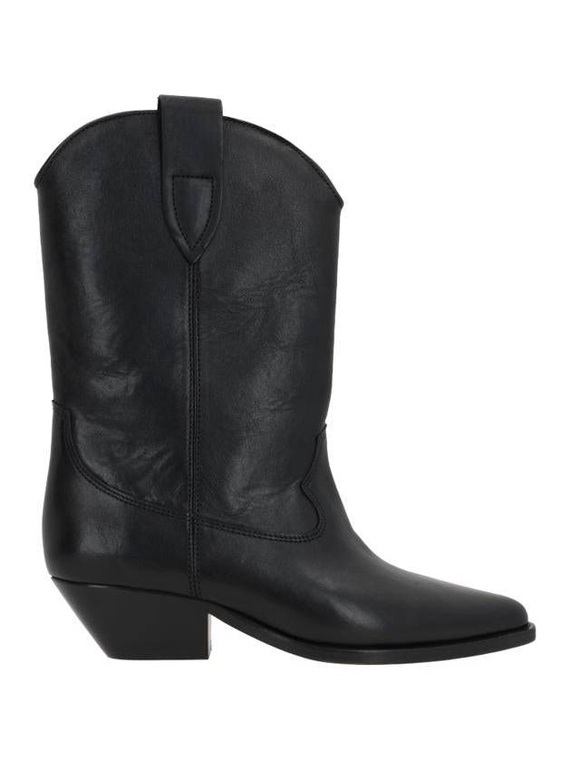 Duerto Ankle Middle Boots Black - ISABEL MARANT - BALAAN 3