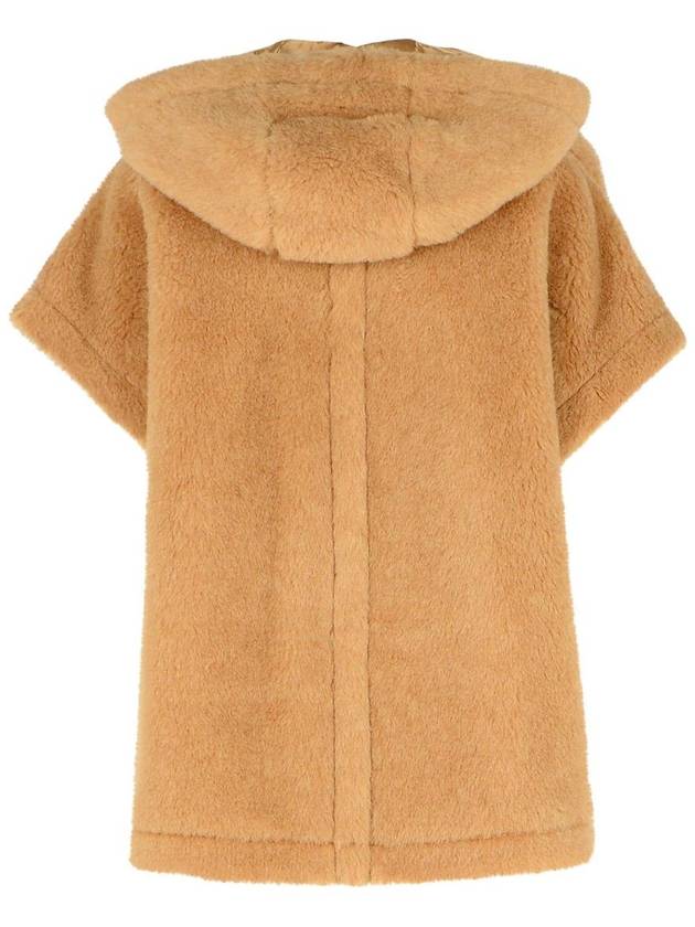 Max Mara 'Lanoso' Beige Alpaca Blend Cape - MAX MARA - BALAAN 3