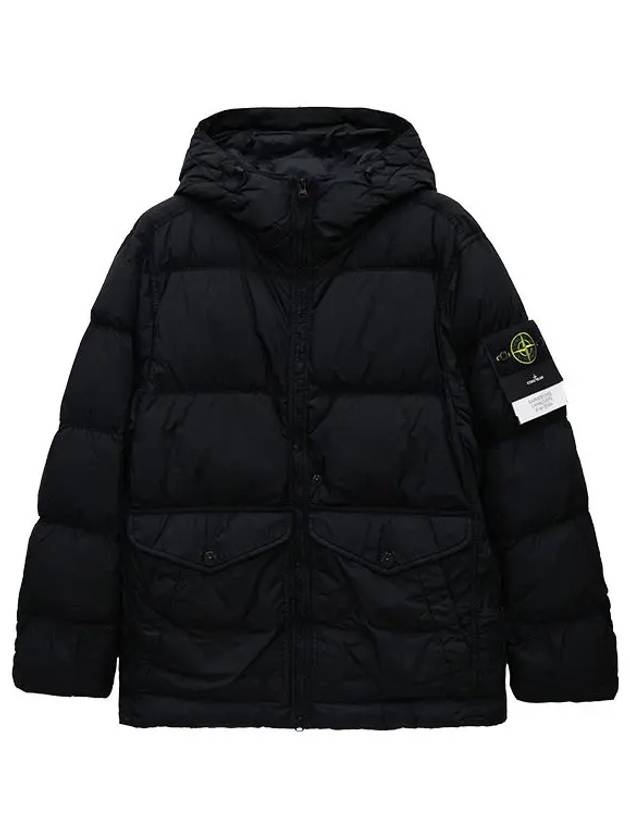 Crinkle Reps Re-Nylon Down Padding Black - STONE ISLAND - BALAAN 2