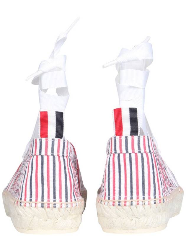 tie stripe espadrilles - THOM BROWNE - BALAAN 4