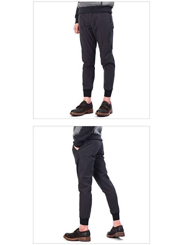 Check banding slacks navy - SIVIGLIA - BALAAN 4