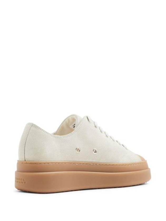 Auten Low Top Sneakers White - ISABEL MARANT - BALAAN 4