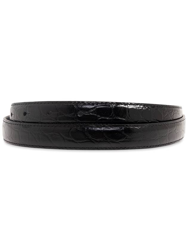 Regular Belt DCDI145 1A087241B00V BLACK - VERSACE - BALAAN 4